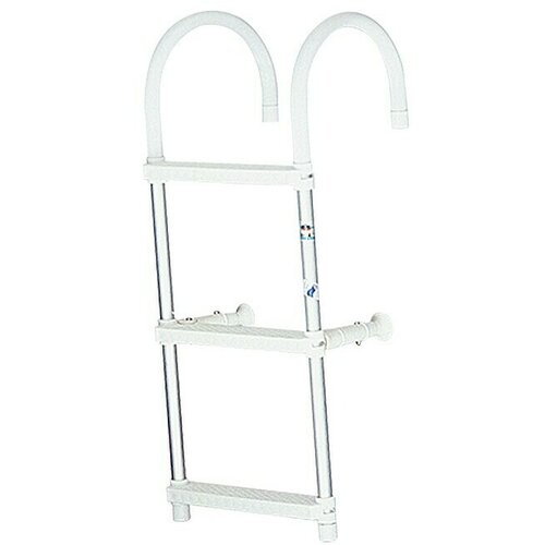 TALAMEX Ljestve za bazen (90 cm, Broj stepenica: 3 Kom., Aluminij) Slike