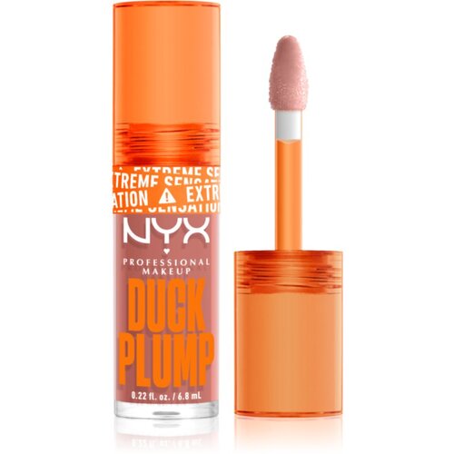 NYX Professional Makeup Duck Plump sijaj za ustnice z učinkom povečanja odtenek 02 Banging Bare 6,8 ml Cene