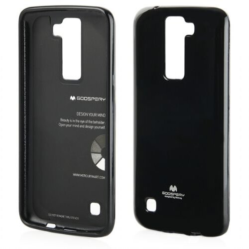 Goospery Jelly tanek silikonski ovitek za LG K10 2017 - črn Cene