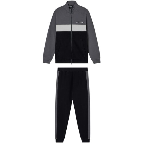 Ea7 Emporio Armani Trenirka komplet TRACKSUIT 7M000941 AF10377 Črna Slike