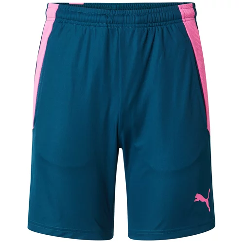 Puma Sportske hlače 'teamLIGA' morsko plava / roza