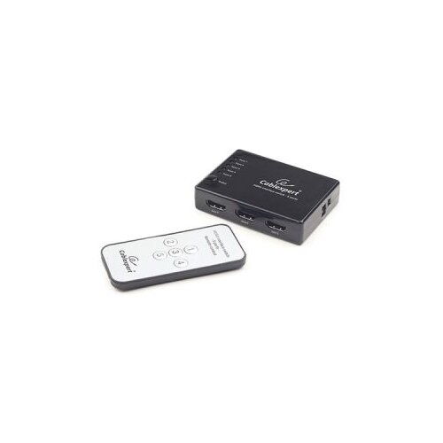  HDMI interface switch, 5 port, 5 uređaja na jedan TV, GEMBIRD, DSW-HDMI-53, + daljinski Slike