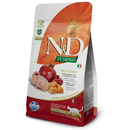 N&amp;amp;d suva hrana za odrasle mačke, Prepelica i nar, 300g Slike