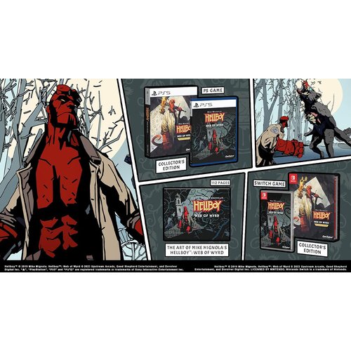 Good Shepherd Entertainment Mike Mignola&amp;#039;s Hellboy: Web Of Wyrd - Collectors Edition (PS5) Slike