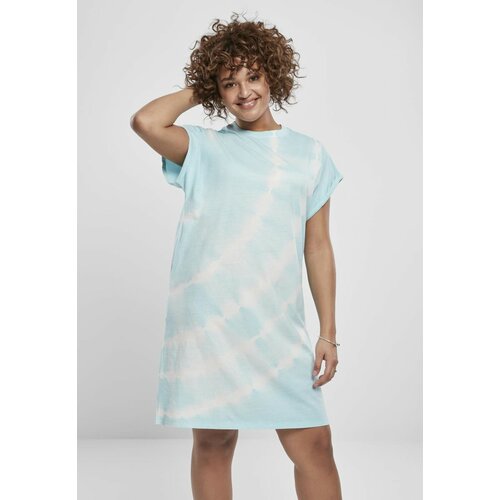 Urban Classics ladies tie dye dress aquablue Cene