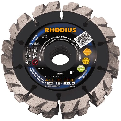 RHODIUS dijamantni disk LD404 Cijene