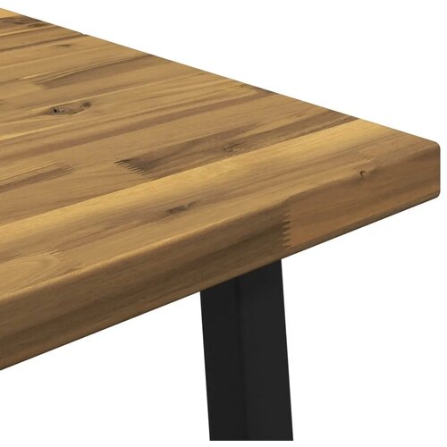  Kvadratni blagovaonski stol 160 x 70 x 75 cm Bijela - Bijela i crna 160 x 70 x 75 cm Četvrtasto Slike