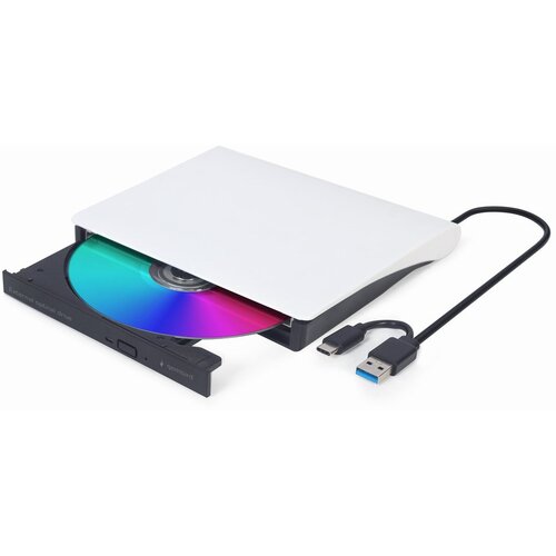 Gembird DVD-USB-031-BW External USB DVD drive, black-white Cijene