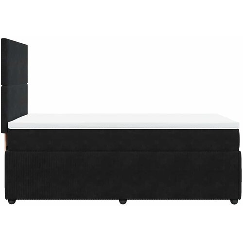 Box spring krevet s madracem crni 100x200 cm bar&amp;scaron;unasti Slike