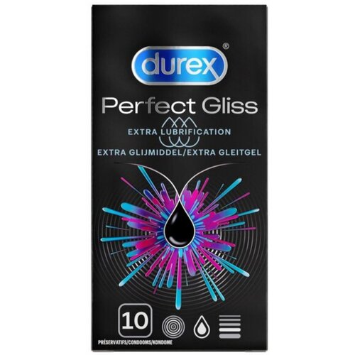Durex Kondomi Perfect Gliss, 10 kosov Cene