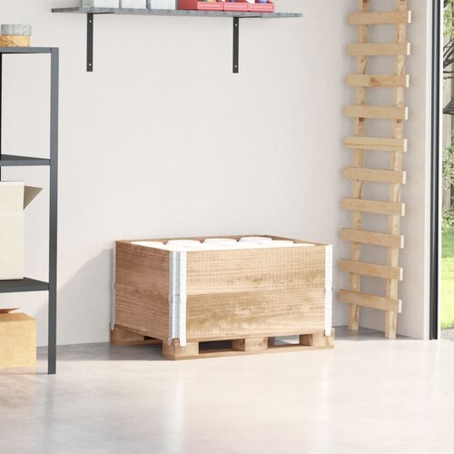 vidaXL Paletni okvirji 2 kosa 80x60 cm trdna borovina Cene