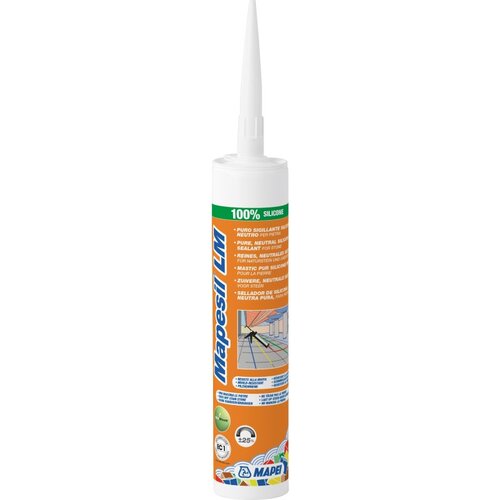 MAPEI Silikonska tesnilna masa Mapei Mapesil LM 111 (310 ml, srebrno siva) Cene