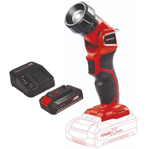 Einhell Akumulatorska LED 1/1 lampa TE-CL 18 Li H + 2,5 Ah Starter Kit 4514130/3810000033 Cene
