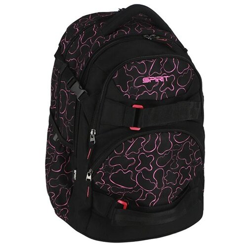Spirit Ranac Vinero Fresh 11/24 48x31x26cm crna fluo roze Cene