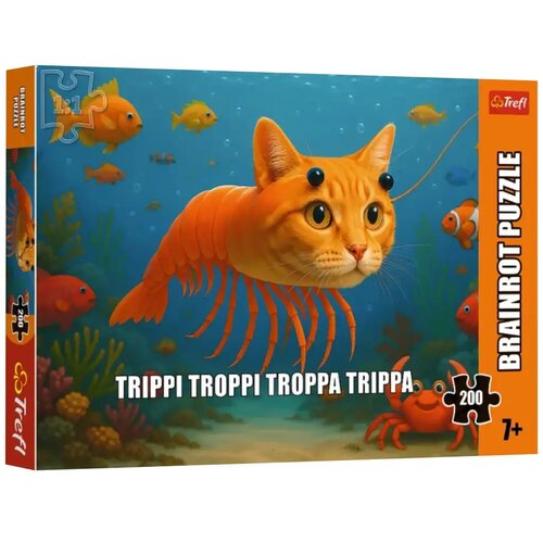 Trefl Brainrot: Trippi Troppi Troppa Trippa 200-delni puzzle Cene