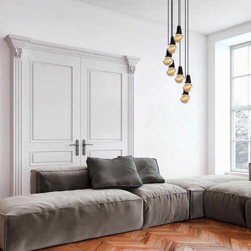 Opviq Fes - 6501 Black Chandelier Slike