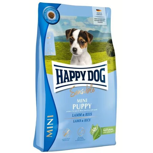 Happy Dog hrana za pse mini puppy jagnjetina i pirinac 4kg Slike
