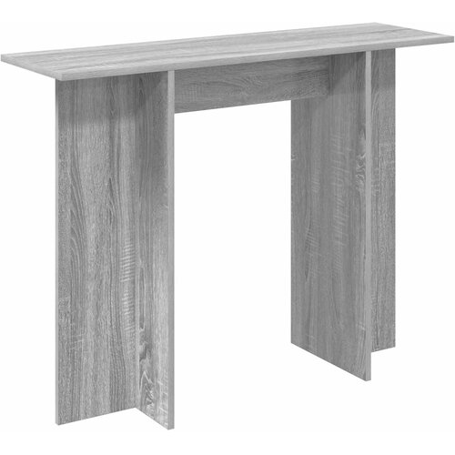  Konzolni stol Siva sonoma 100 x 30 x 75 cm Konstruirano drvo Cijene