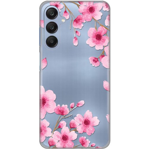 Nema Torbica Silikonska Print Skin za Samsung A256B Galaxy A25 5G Rose Flowers Cene