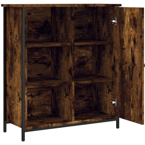 VidaXL Komoda boja dimljenog hrasta 70 x 30 x 80 cm konstruirano drvo Slike