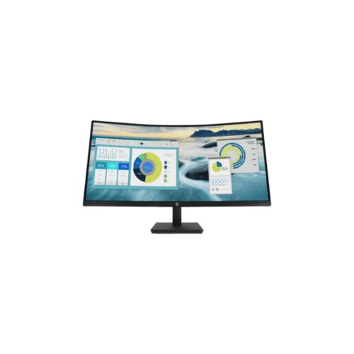 HP zakrivljeni monitor P34hc34″, Curved, VA, WQHD, 3500:1, 100Hz, HDMI, DP, 4x USB, 1x Type-c, Height Cijene
