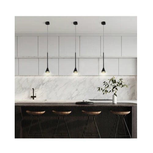 Aria 21 VISILICA LED 6W 3000K CRNA Cene
