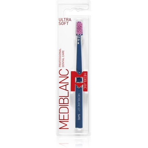MEDIBLANC 5490 Ultra Soft zobna &amp;scaron;četka ultra soft Dark Blue 1 kos Slike