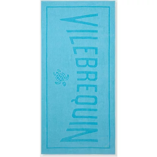 Vilebrequin Bombažna brisača SAND 90 x 180 cm turkizna barva, SANC1200