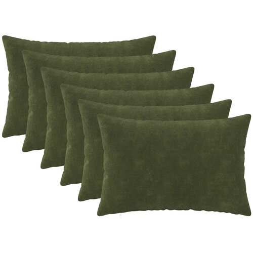  Presvlaka za jastuk 6 pcs HEERLEN Zelena 50 x 80 cm Cijene