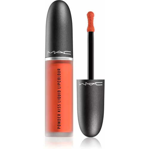 MAC Cosmetics Powder Kiss Liquid Lipcolour mat tekoča šminka odtenek Resort Season 5 ml