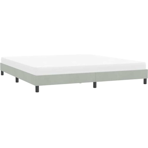  Okvir kreveta bez madraca svijetlo sivi 180x220 cm bar&amp;scaron;un Slike