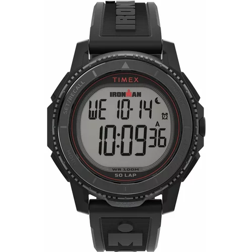 Timex Ročna ura Ironman Finisher Adrenaline TW5M57800 Black