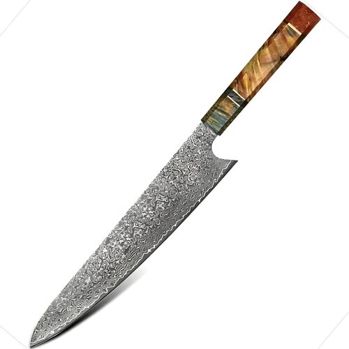 IZMAEL Damaskasti kuhinjski nož YO-37573 - Slicer / Vi&scaron;ebojni Cijene