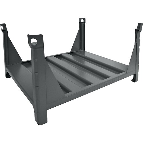 Heson odlagališče za dolge predmete, s 4 kotnimi stebri, dxš 1200 x 1000 mm, siva ral 7005, od 10 kosov Cene