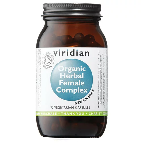 Viridian Nutrition Ekološki zeliščni kompleks za ženske (90 kapsul)