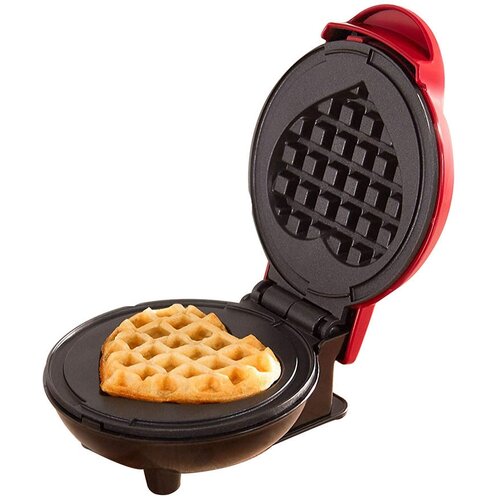 Venisymlis Heart Shape Mini Red Pekač Za Vaflje Za Klasični Domači Električni Pekač Za Torte Iz Nerjavečega Jekla 350 W, (22124552) Cene