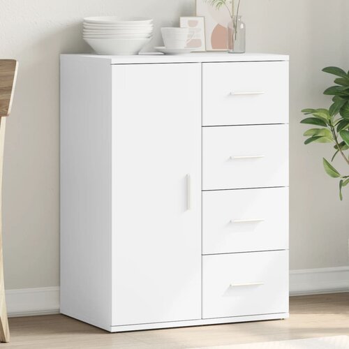 VidaXL Komoda bijela 59 x 39 x 80 cm od konstruiranog drva Slike