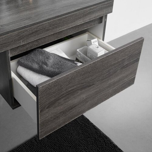 Bessagi Home kopalnica domenico, siva, z umivalnikom Slike