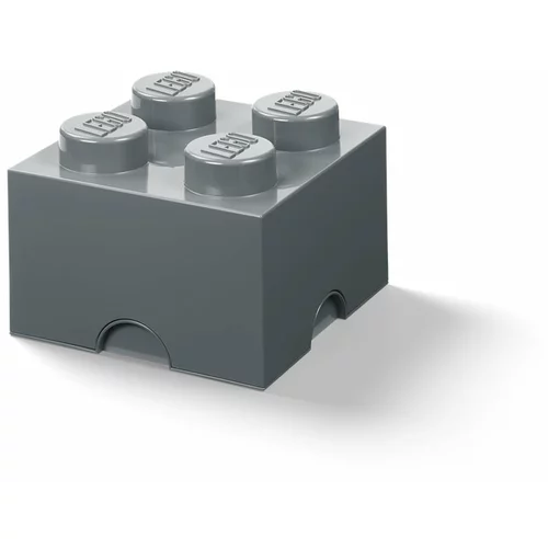 Lego Otroška temno siva škatla za shranjevanje Square