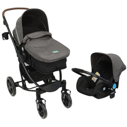 Puerri kolica za bebe 3u1 Baby Move Grey, 0m+ Cene