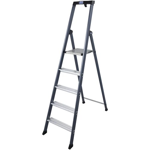 Krause-werk prostostoječa lestev Monto 1x5 stopnic 124197 Cene
