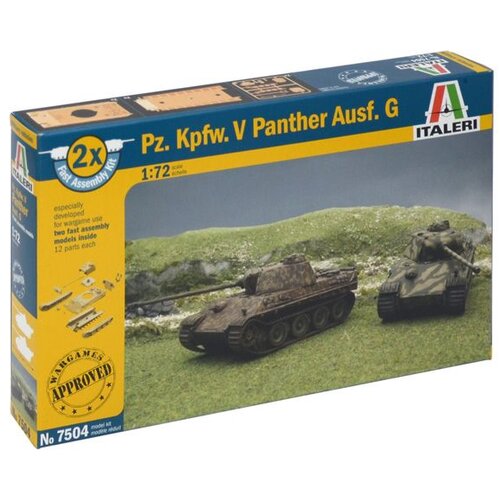 Italeri 1:72 PZ.Kpfw.V Panther Ausf. G model rezervoarja Cene