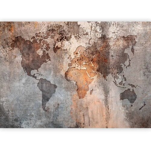  Foto tapeta - Map Colors 400x280 Premium Cene