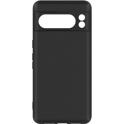 AVIZAR Silikonski ovitek mehak na dotik za Google Pixel 8 Pro, zapestni trak, serija Fast Cover Black, (20918223) Cene