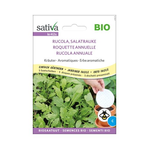 Sativa Ekološko zelišče "rukola, solata - semenski krogi" Cene