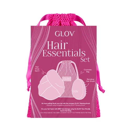 Glov Pink Hair Essentials Set