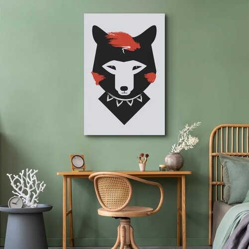  Slika - Polite Fox (1 Part) Vertical 60x90 Premium Print Slike