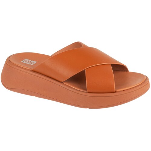 Fitflop Nogavice F-Mode Flatform Kostanjeva Cene
