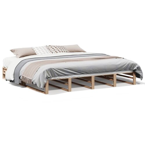VidaXL Okvir kreveta bez madraca 180 x 200 cm od masivne borovine Slike