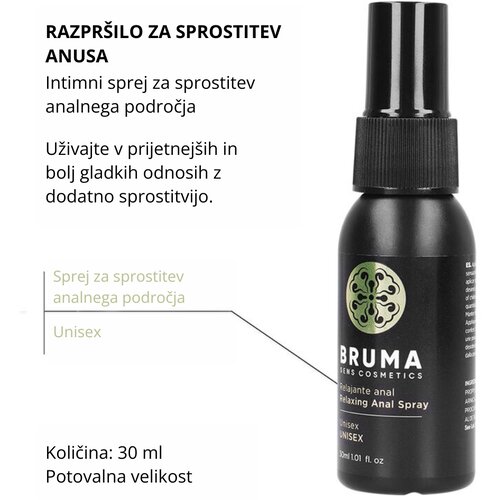 Bruma Razpr&amp;Scaron;ilo Za Sprostitev Anusa Unisex Slike